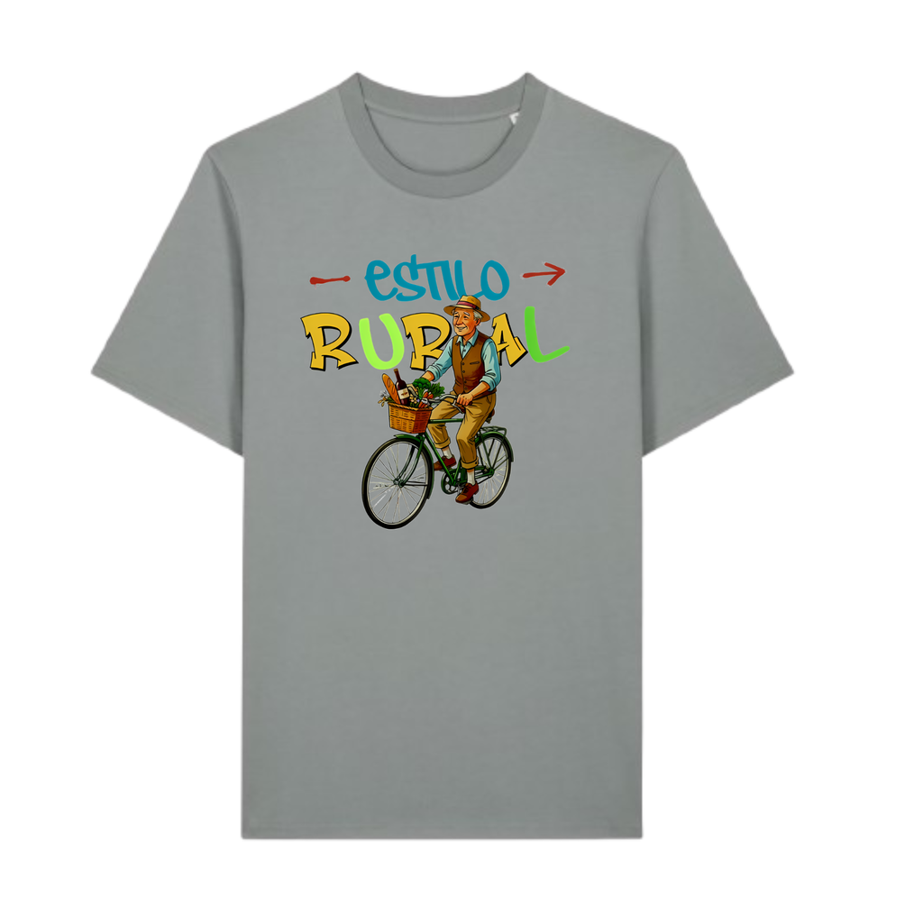 Estilo rural — Camiseta Premium Estilo Rural. Algodon Organico.