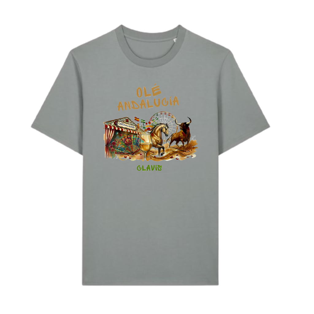 Feria — Camiseta Premium Tradicion Rural. Algodon Organico.