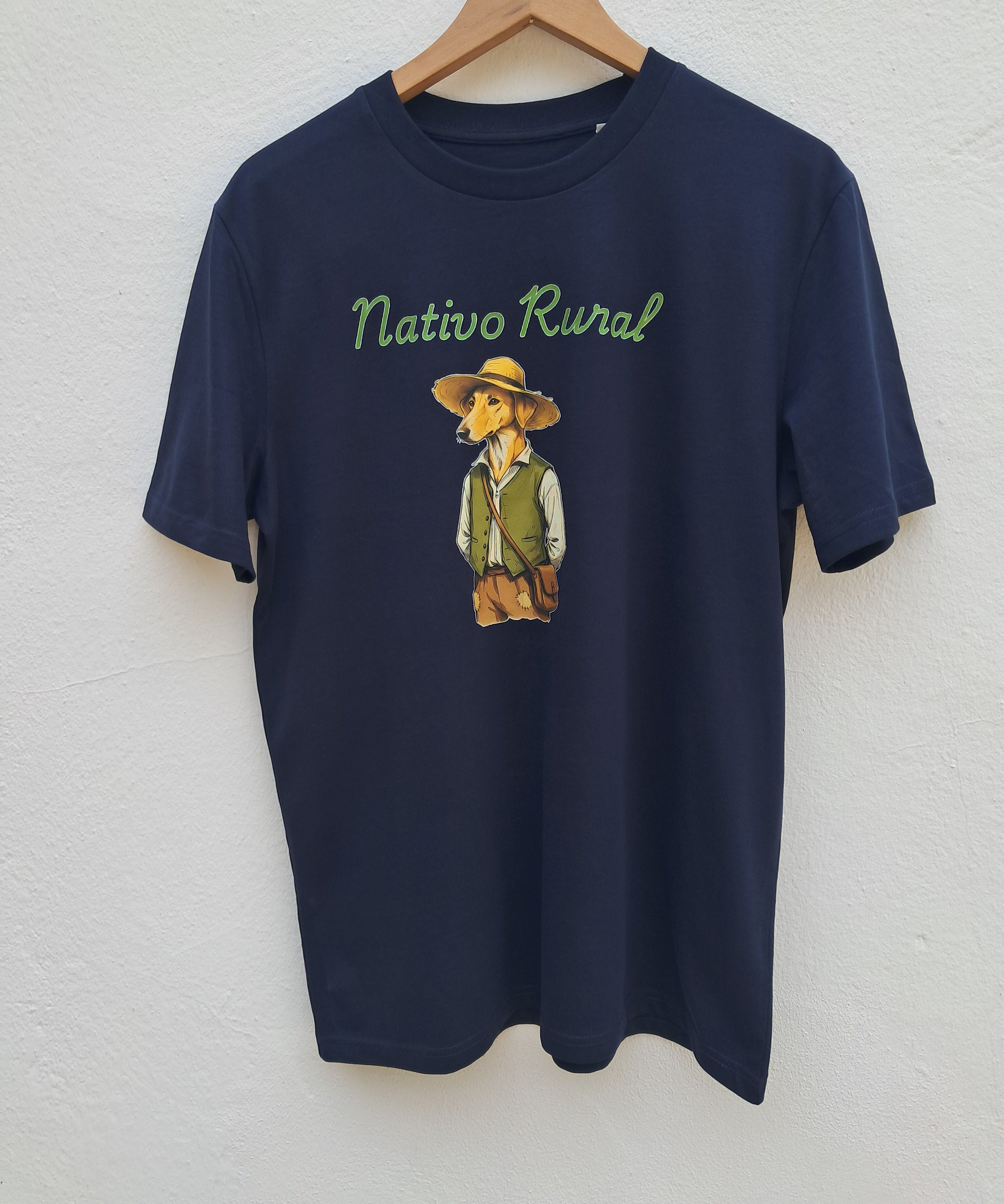 Nativo rural — Camiseta Premium De Original Diseño. Algodon Organico