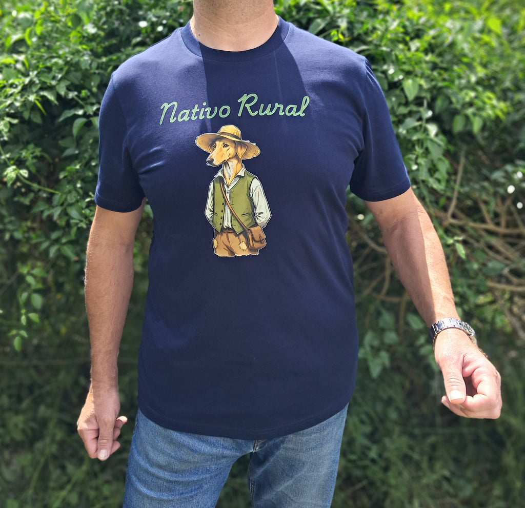 Nativo rural — Camiseta Premium De Original Diseño. Algodon Organico