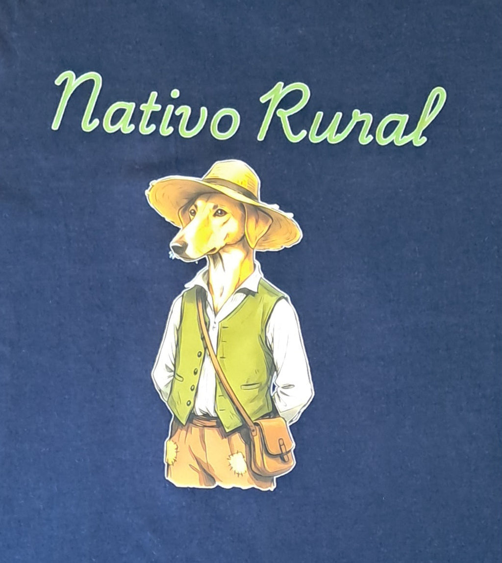 Nativo rural — Camiseta Premium De Original Diseño. Algodon Organico