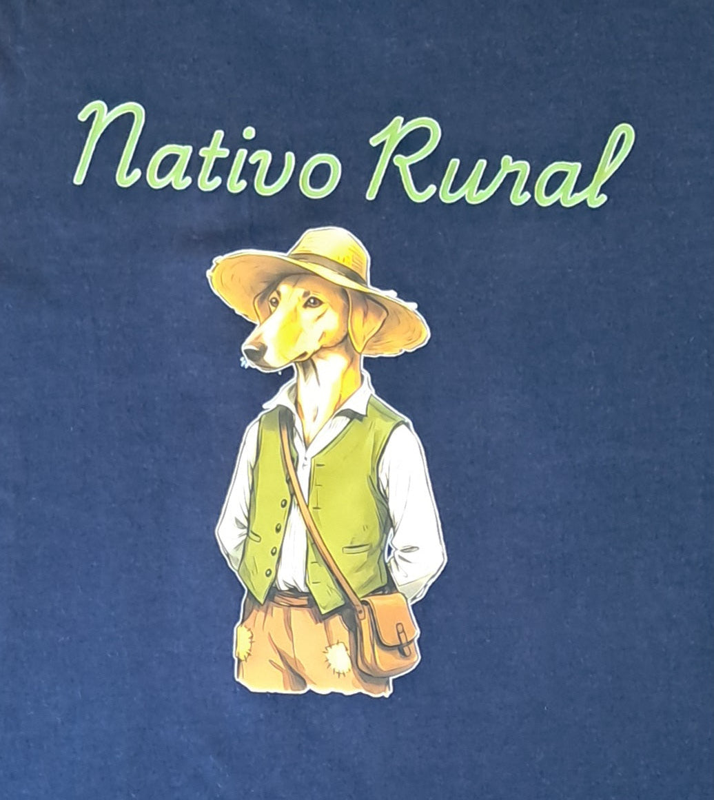 Nativo rural — Camiseta Premium De Original Diseño. Algodon Organico