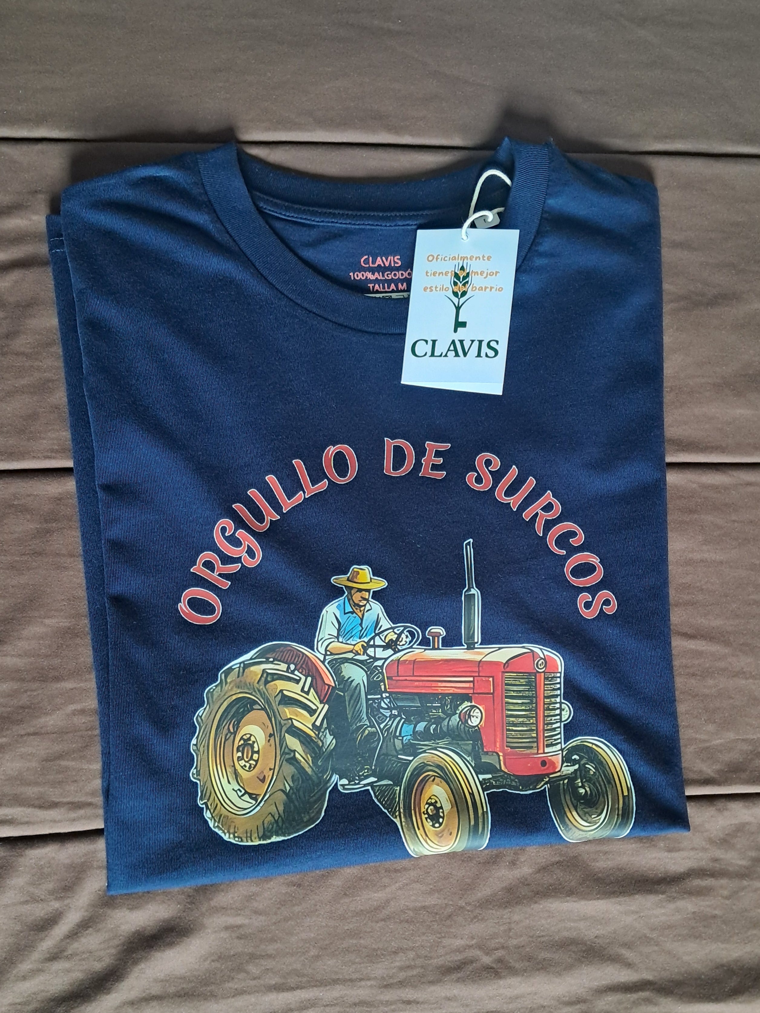 Orgullo de Surcos    Camiseta Premium Orgullo de Surcos. Algodon Organico.