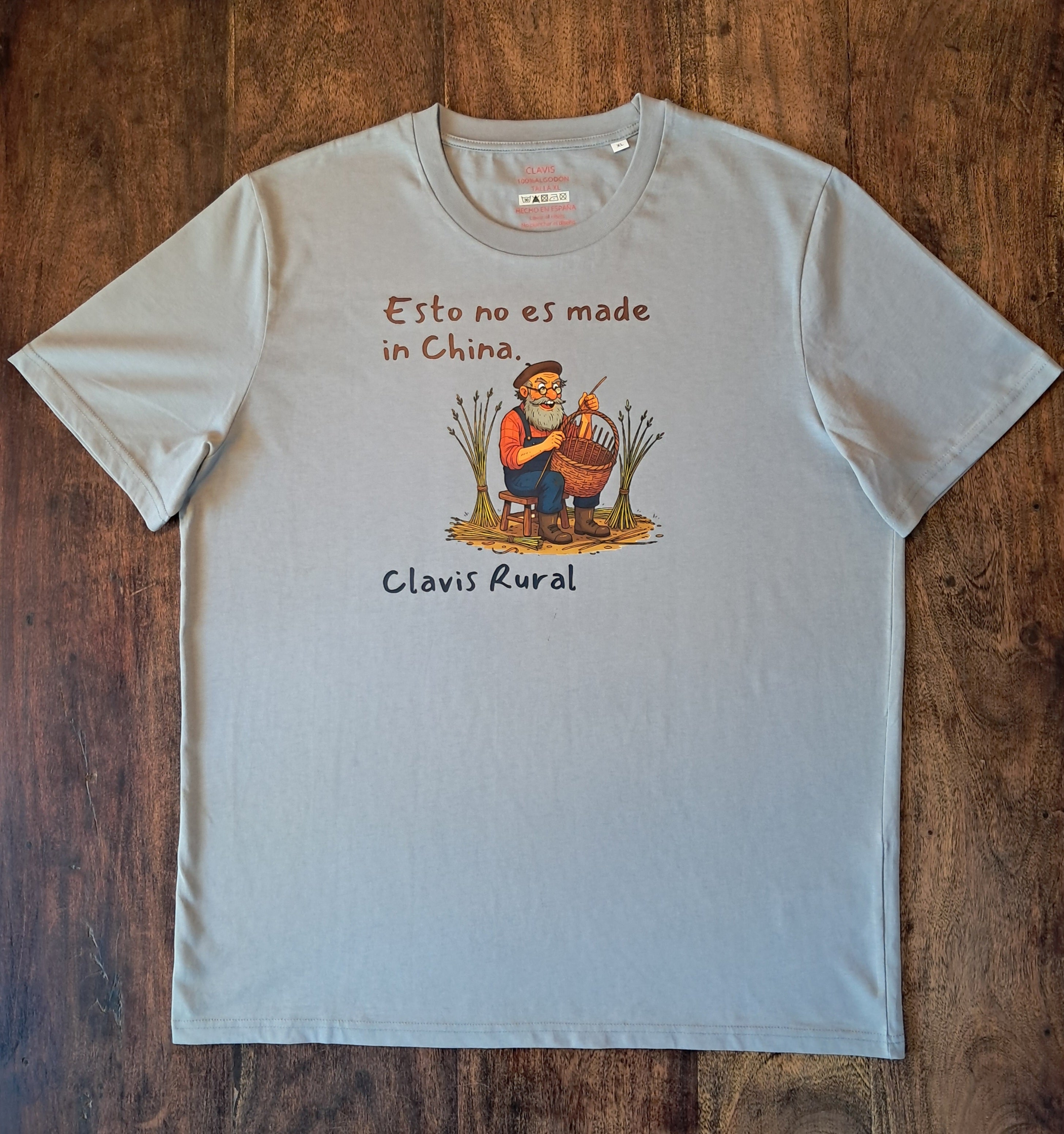 Artesano — Camiseta Premium Artesania Viva. Algodon Organico.