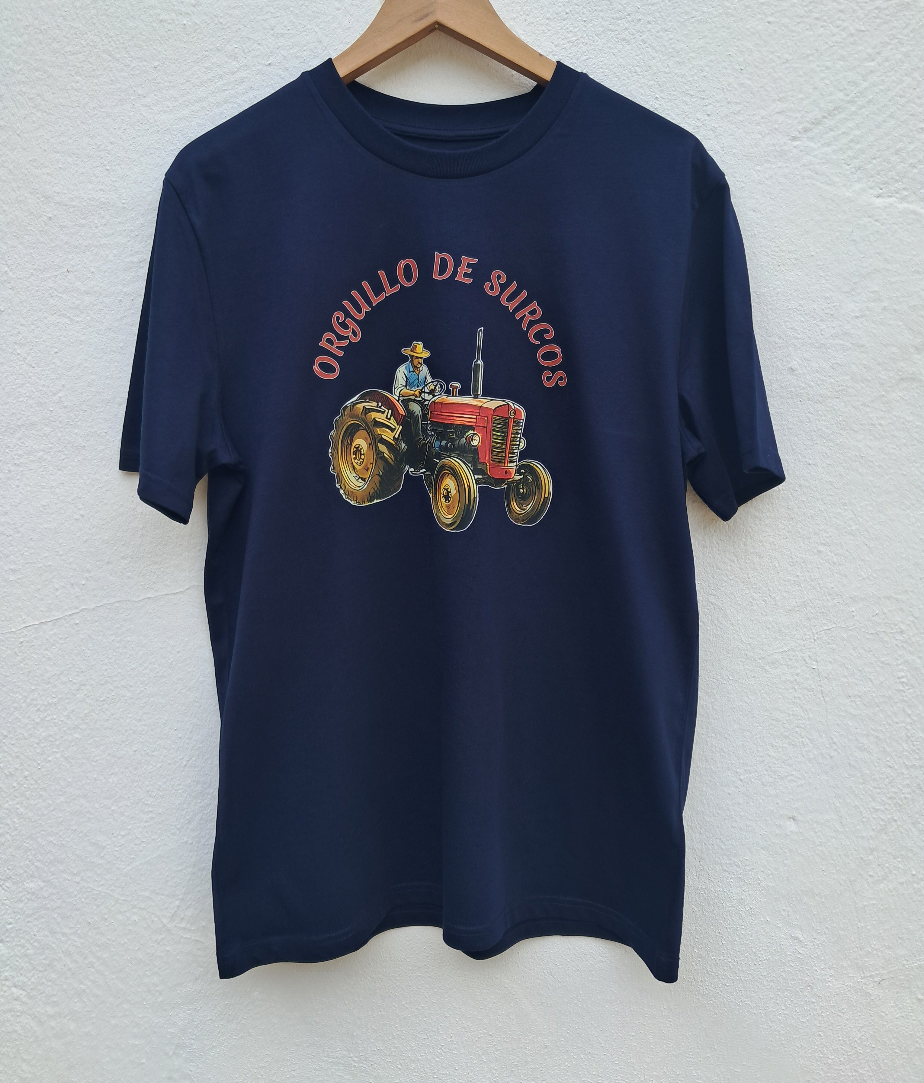 Orgullo de Surcos    Camiseta Premium Orgullo de Surcos. Algodon Organico.