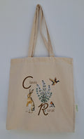 Bolsa de Compra Fauna y flora ( Tote Bag  ) 100% Algodón Orgánico.