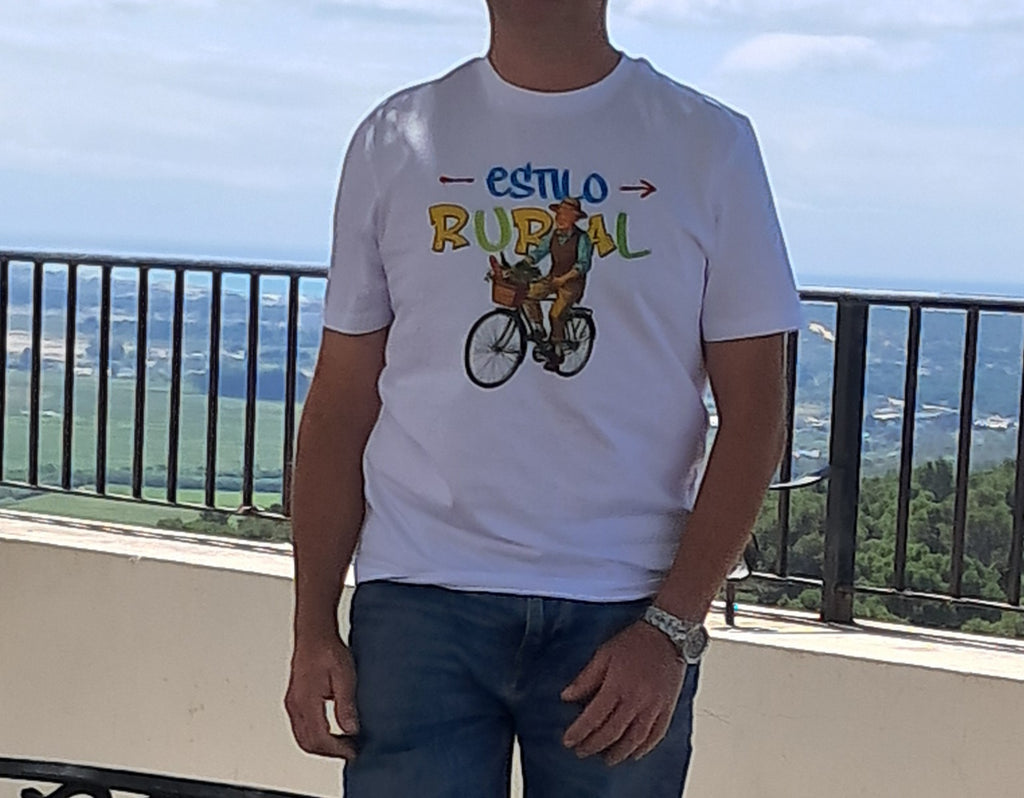 Estilo rural — Camiseta Premium Estilo Rural. Algodon Organico.