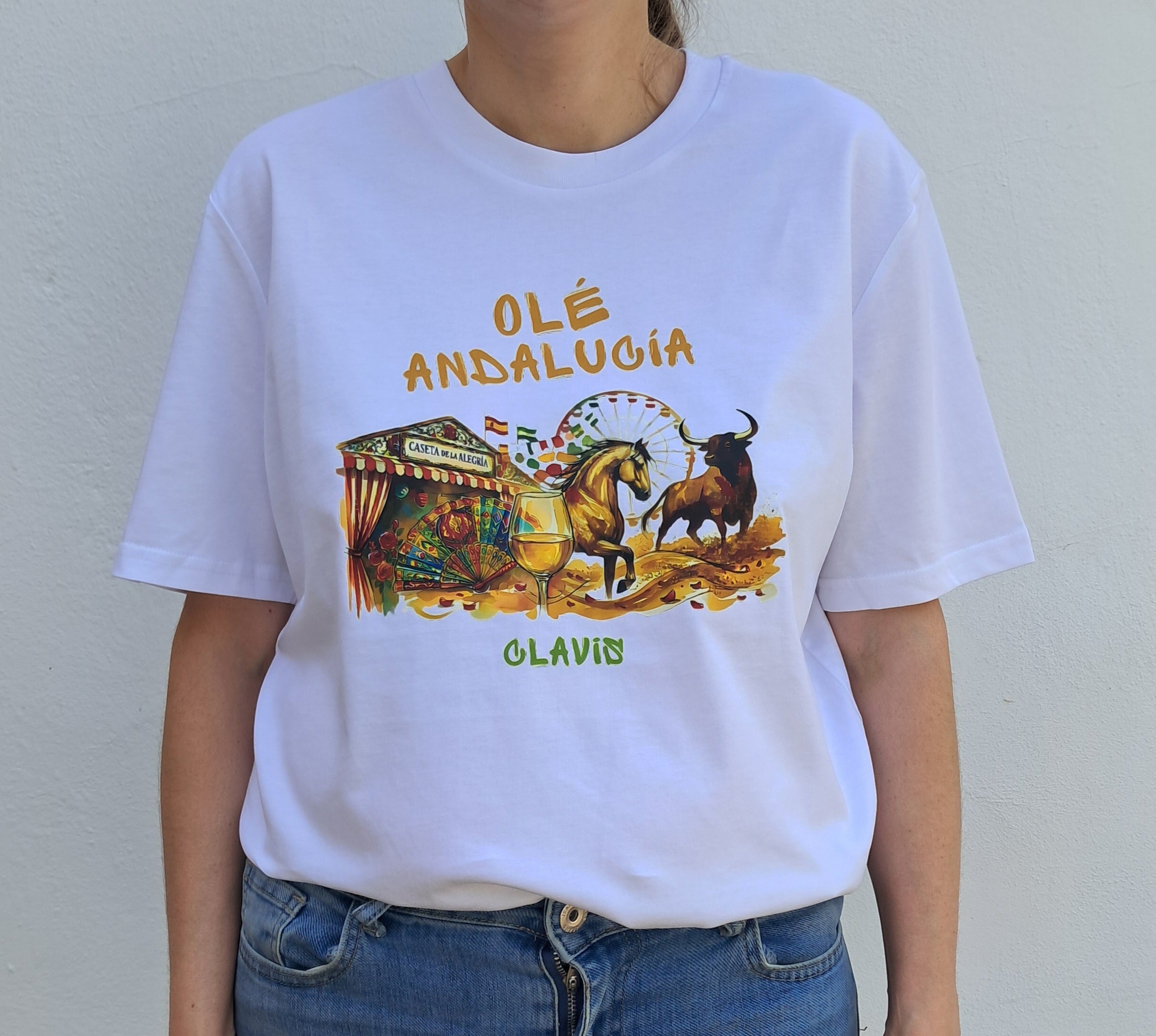 Feria — Camiseta Premium Tradicion Rural. Algodon Organico.