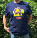 Vaca Toxica — Camiseta Premium De Estilo Rural. Algodon Organico.