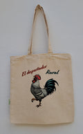 Bolsa de compra Despertador Rural ( Tote Bag )100% Algodón Orgánico.