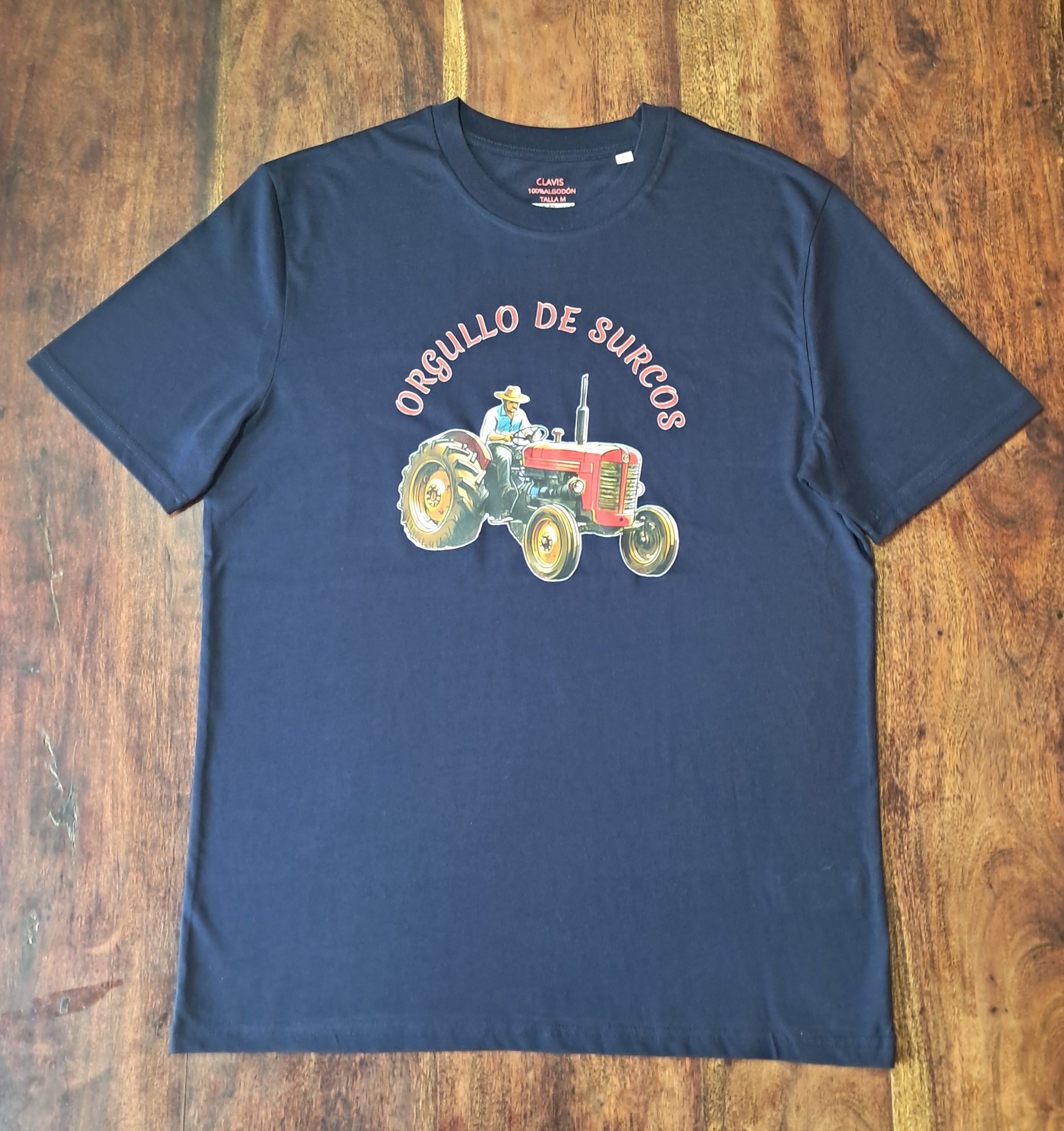 Orgullo de Surcos    Camiseta Premium Orgullo de Surcos. Algodon Organico.