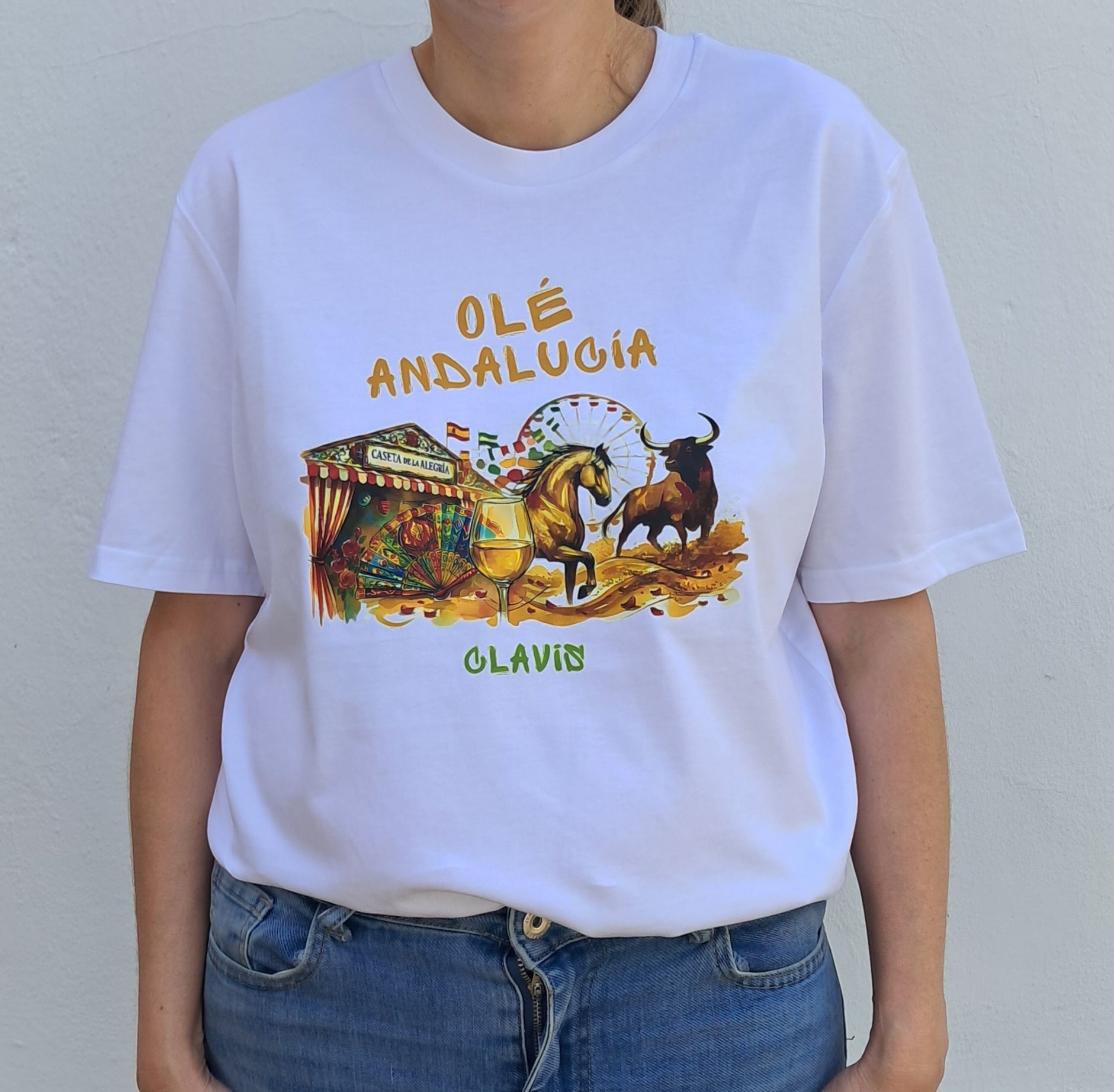 Feria — Camiseta Premium Tradicion Rural. Algodon Organico.