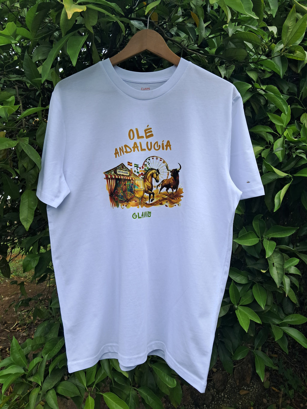 Feria — Camiseta Premium Tradicion Rural. Algodon Organico.